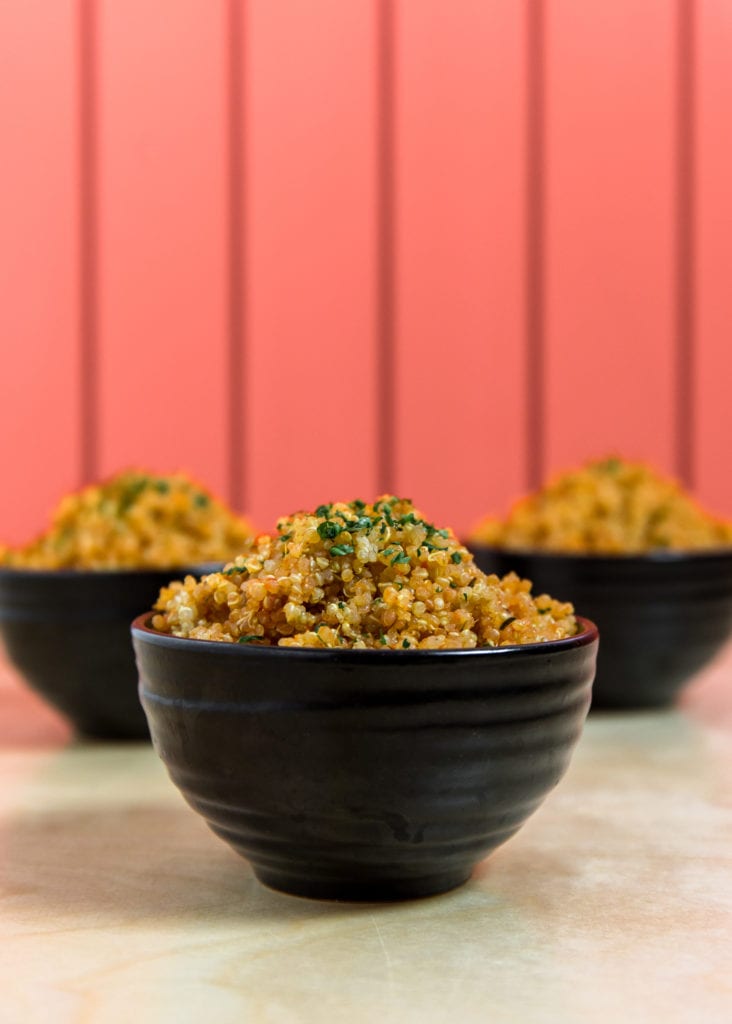 Jollof quinoa London